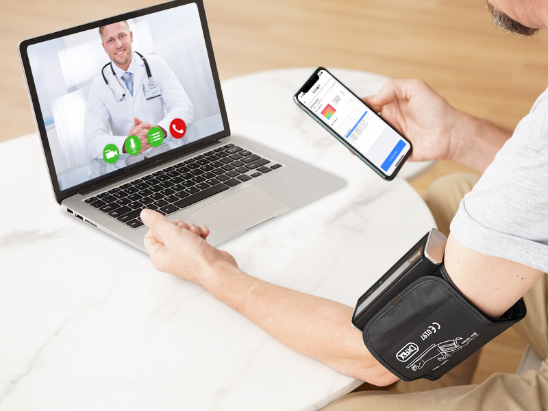 all-in-one ECG and blood pressure machine with wifi function