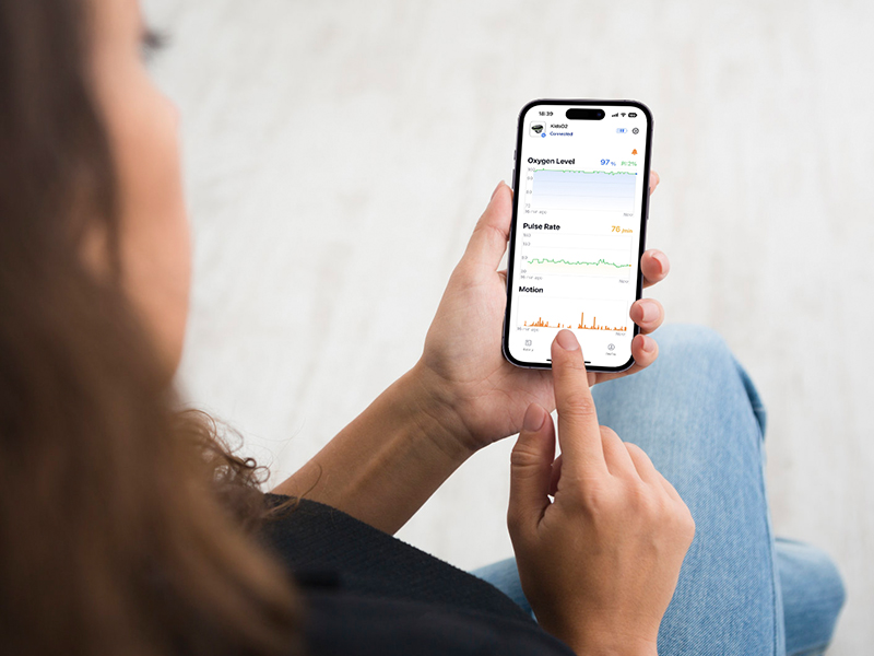 Pediatric Oxygen Monitor - KidsO2 Child Oximeter| Viatom