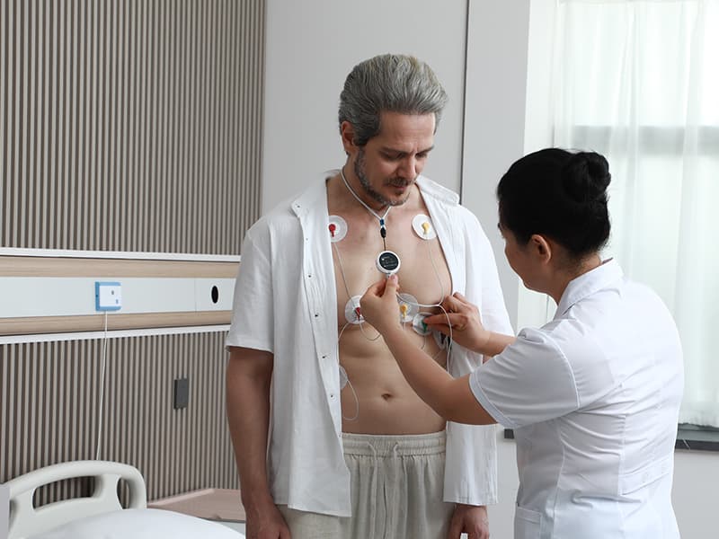 12 lead ECG Placement