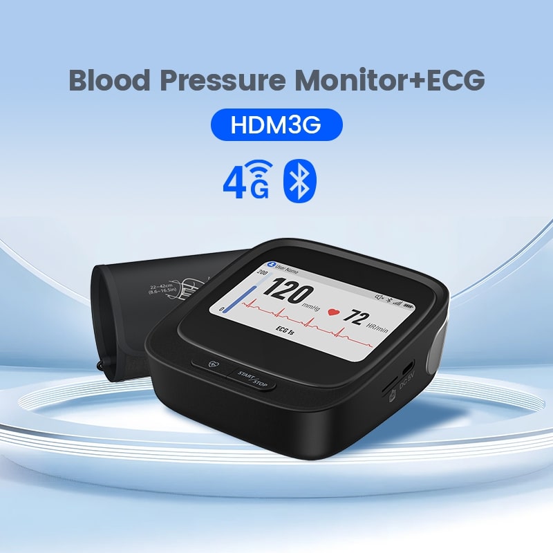 HDM3G blood pressure monitor with ECG